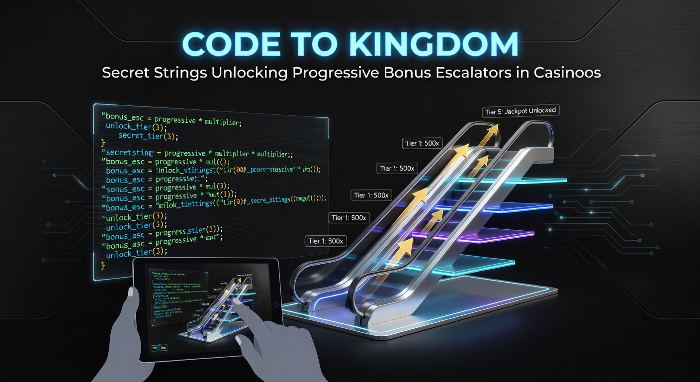 Close-up of a player's screen capturing a secret code entry activating a glowing progressive bonus ladder, with tiers from bronze to diamond kingdom visible