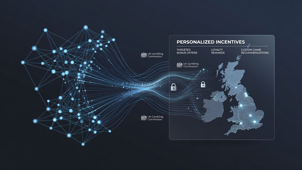 Data visualization showing player segmentation and incentive patterns in UK casino analytics dashboards