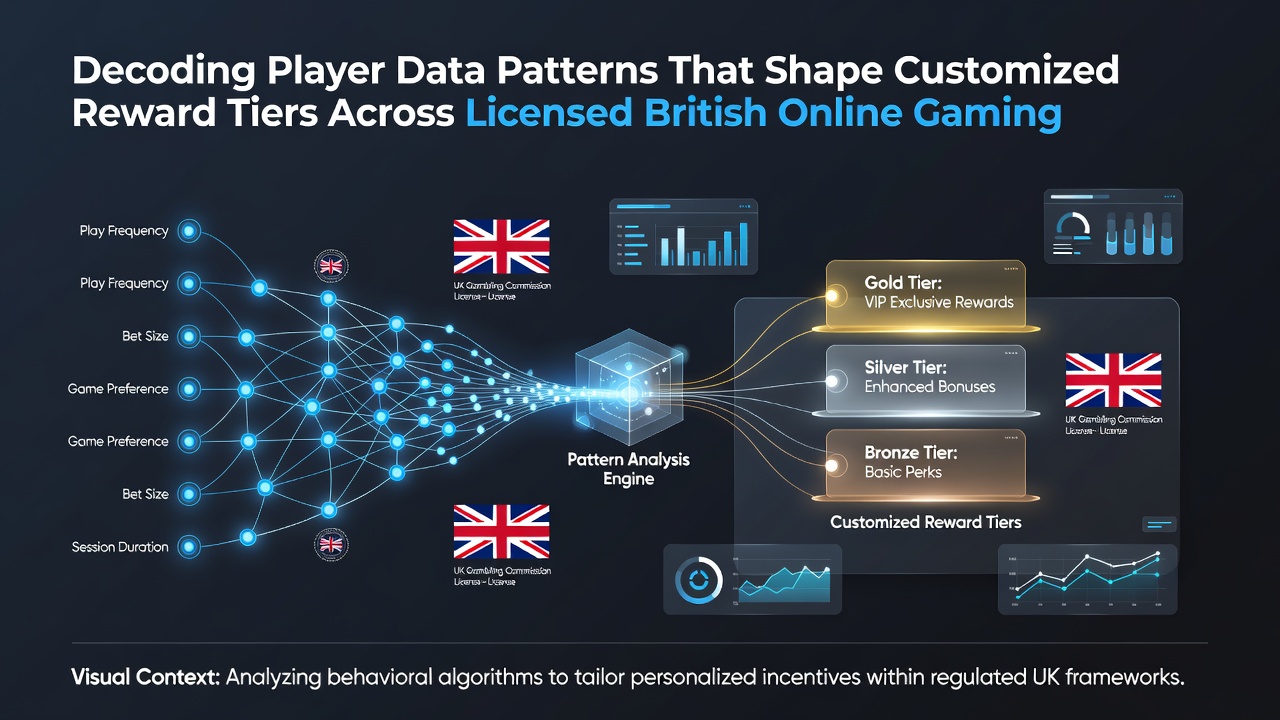 Comparison chart of reward tier benefits and corresponding player activity metrics across licensed British platforms