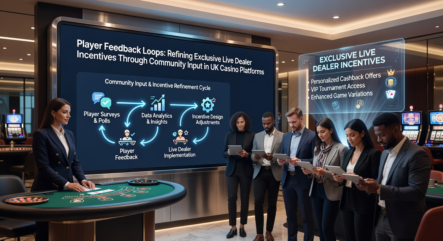 Players engaging in online forums and surveys to shape live dealer incentive programs at UK casino platforms