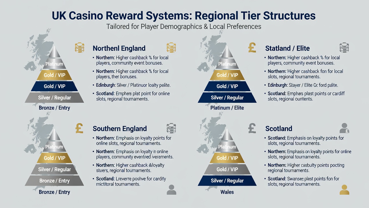 Casino interior showing diverse player demographics at reward tier events