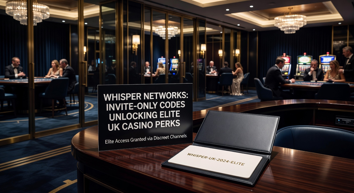 Close-up of a smartphone screen displaying an exclusive invite code notification amid casino game icons and VIP badge animations
